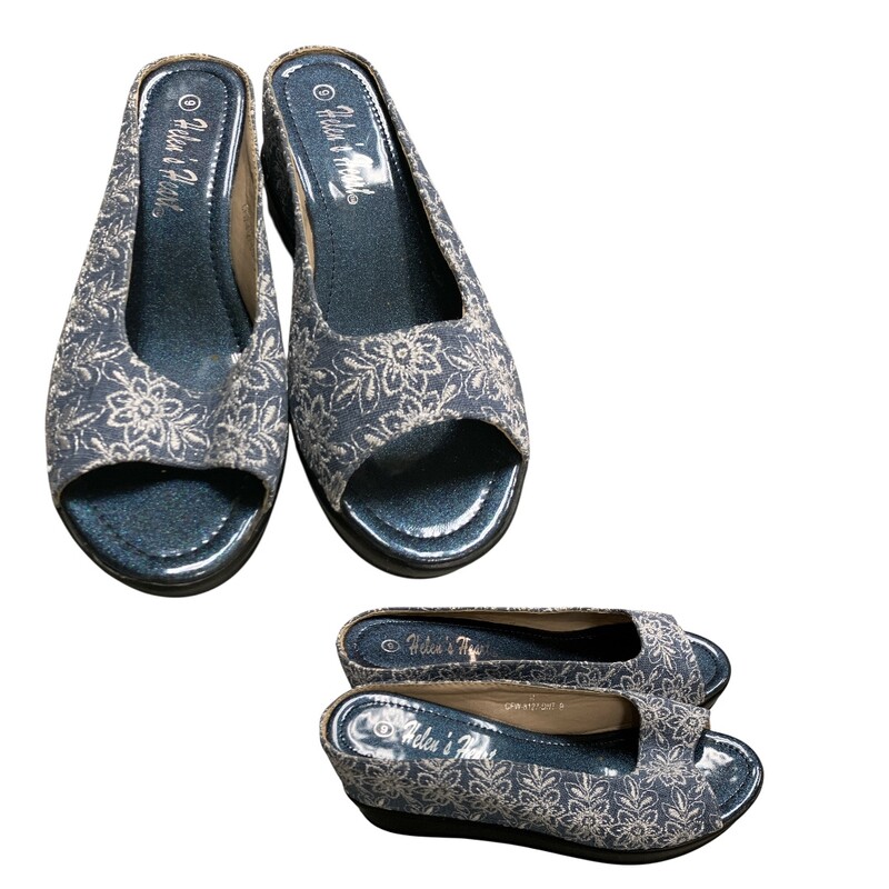Helens Heart, Blue, Size: 9