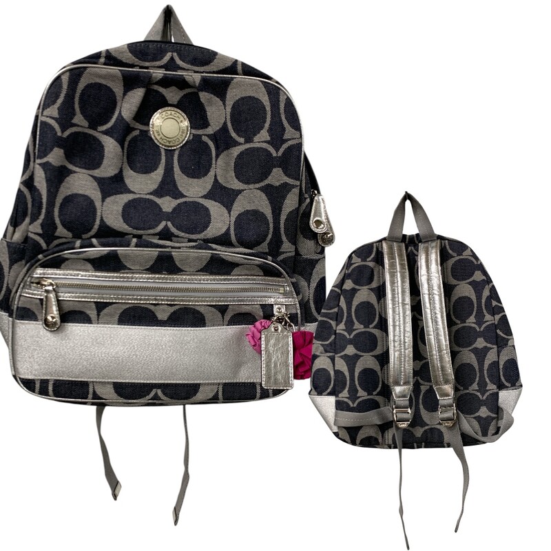 Coach BackPack NWT, Blue/gre, Size: M