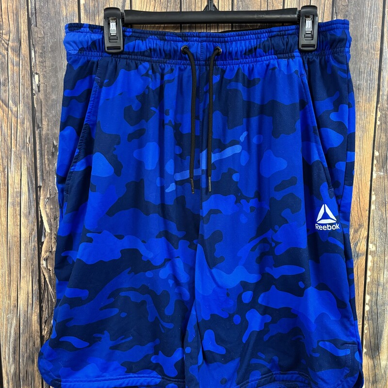 Blue Camo Shorts