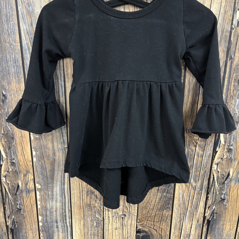 Black Boutique Dress, Size: 6-12m