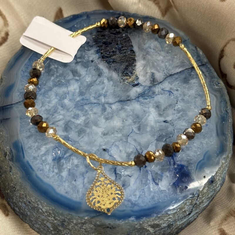 Beaded Bracelet- Cross