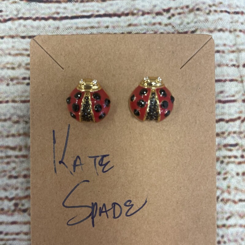 Kate Spade Ladybug Earri