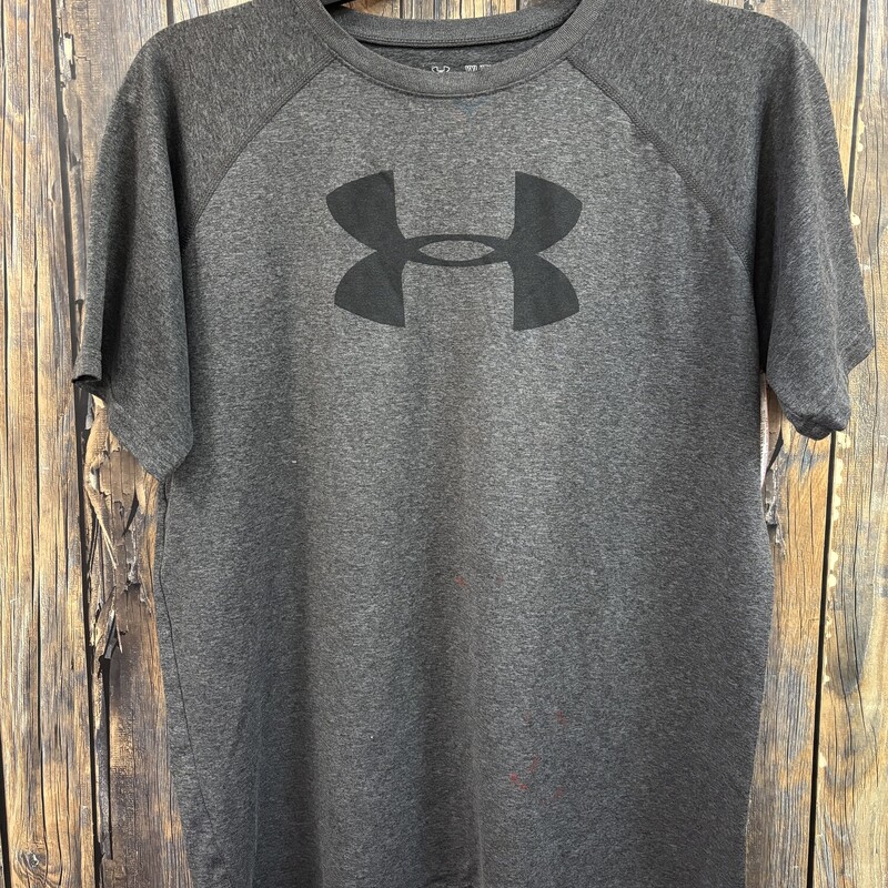 Grey UA Shirt, Size: Y XL