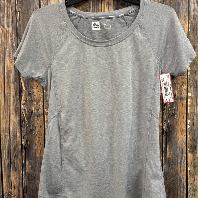 RBX Grey Athletic Top, Size: S