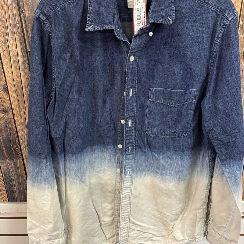 Denim AE Wash Top, Size: L