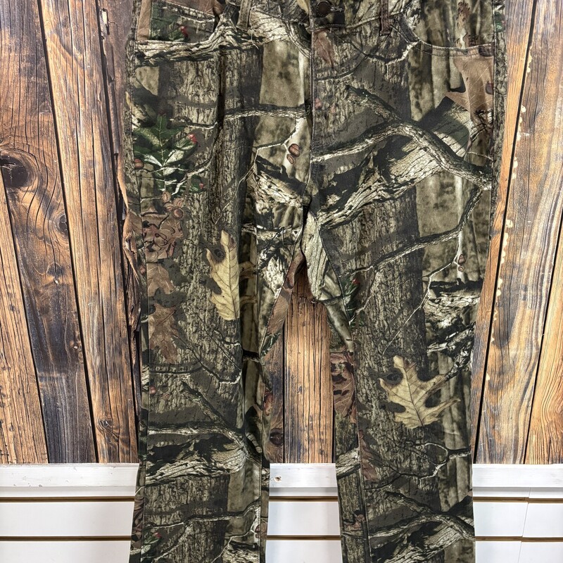 Mossy Oak Camo Pants, Size: 12
