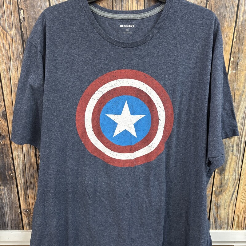 Captain America Shirt, Size: XXXL