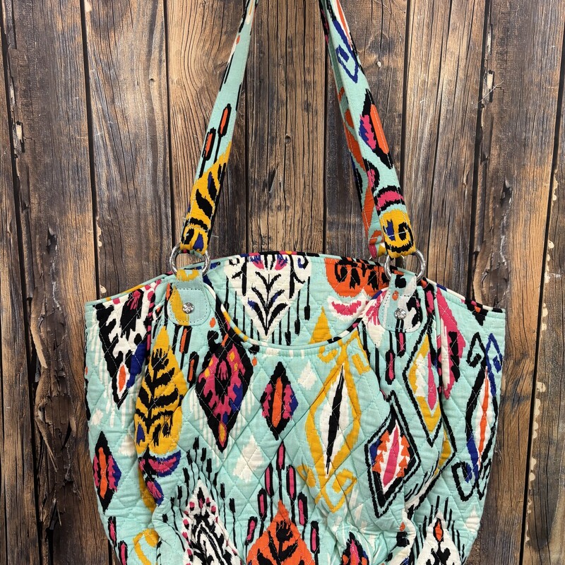 Teal Quilted Purse