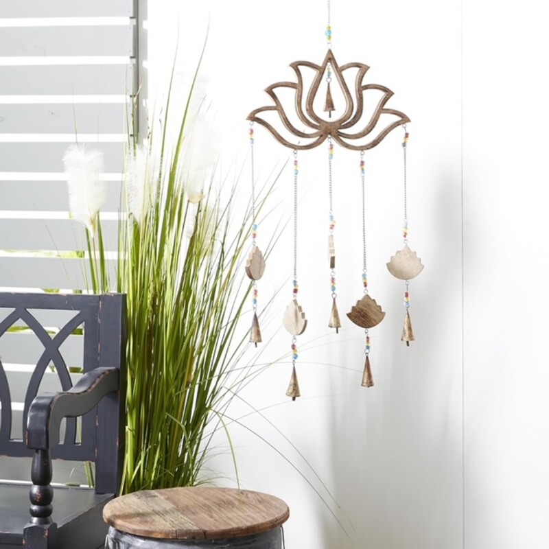 Mangowood Beaded Lotus