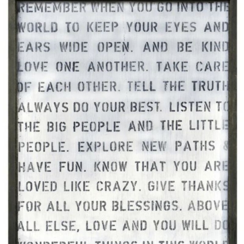 Remember When Wood Plaque