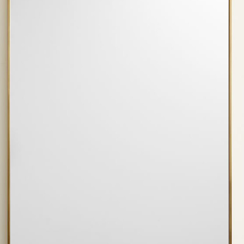 Pottery Barn Linden Mirror
Gold Metal Frame
Size: 19x26H
Cleat mounting system; hardware is included
NEW Retail $499