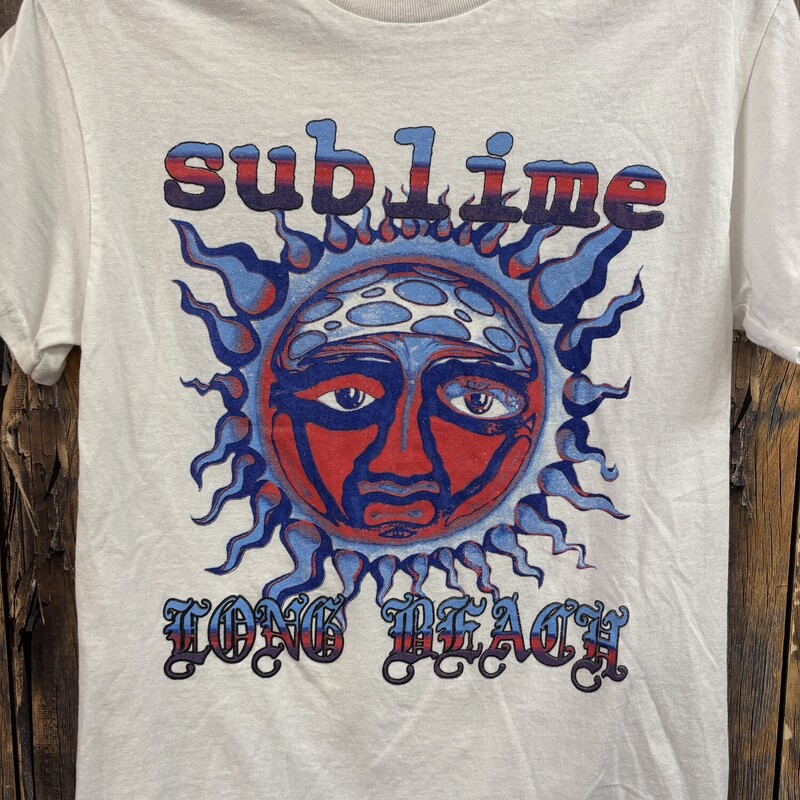 White Sublime Tee, Size: Small