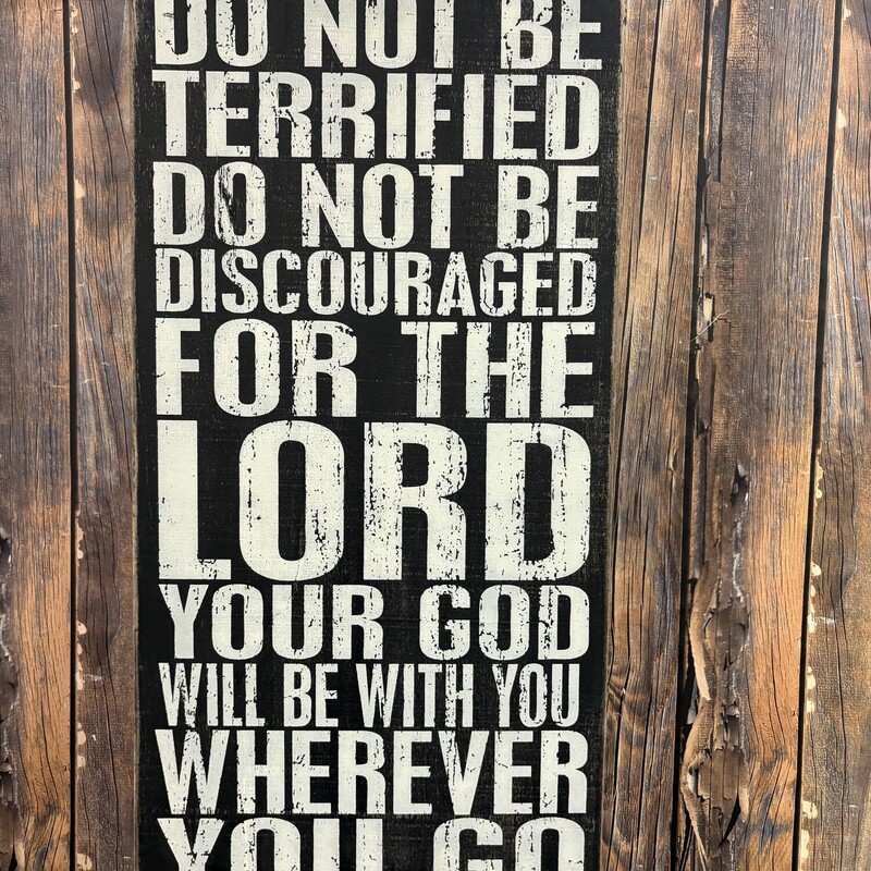 Do Not Be Terrified Pic
