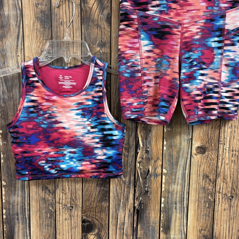 Pink Blue Active  Set, Size: 7/8