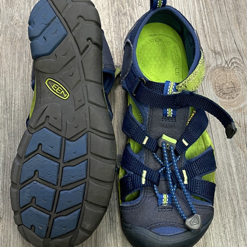 Keen Sandals, Navy, Size: 4Y