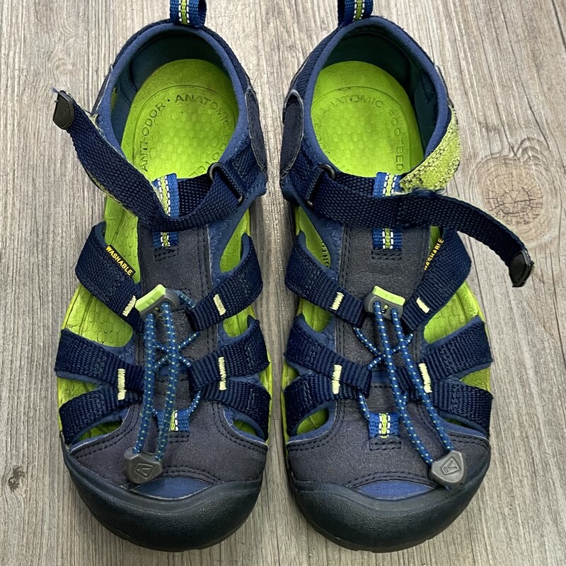 Keen Sandals, Navy, Size: 4Y