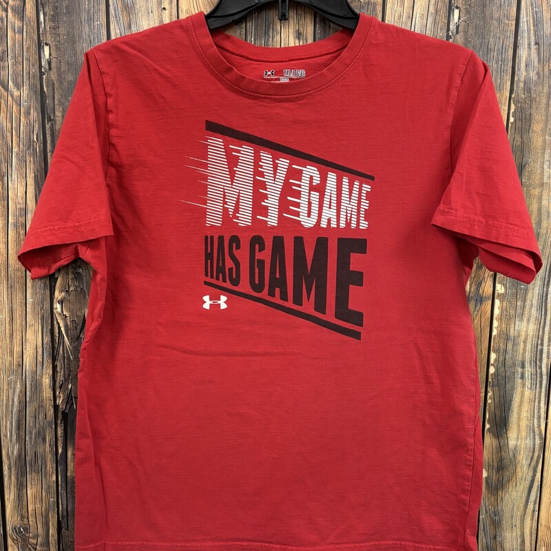 Red UA My Game Tee