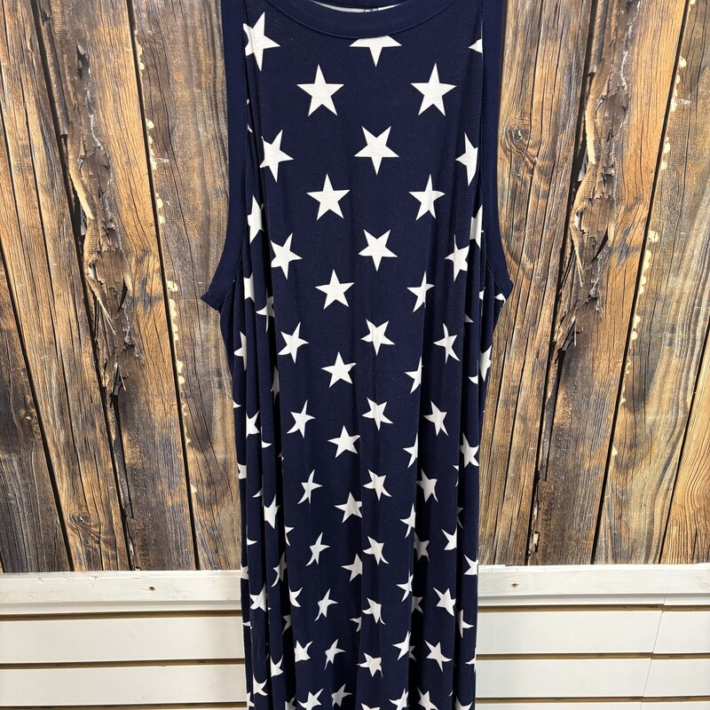 Blue Star Dress, Size: L