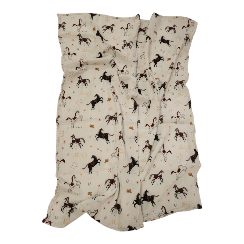 Blanket: Muslin Horses