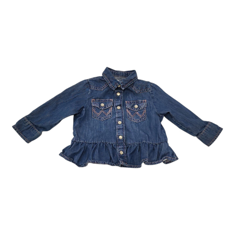 Long Sleeve Shirt: Denim, Girl, Size: 6/9m

Located at Pipsqueak Resale Boutique inside the Vancouver Mall, Suite 230, (upstairs between Round 1 and Golds Gym) or online at: #pipsqueakresale

All items are photographed prior to being steamed. Cross posted, items are located at #PipsqueakResaleBoutique, payments accepted: cash, paypal & credit cards. Any flaws will be described in the comments. More pictures available with link above. Local pick up available at the #VancouverMall, tax will be added (not included in price), shipping available (not included in price, *starts at $9.99; please contact regarding shipment of toys or other larger items), item can be placed on hold with communication, message with any questions. Join Pipsqueak Resale - Online to see all the new items! Follow us on IG @pipsqueakresale / Facebook @pipsqueakresaleboutique & Thanks for looking! Due to the nature of consignment, any known flaws will be described; ALL SHIPPED SALES ARE FINAL. All items are currently located inside Pipsqueak Resale Boutique as a store front items purchased on location before items are prepared for shipment will be refunded.

#resalerocks #shopsmall #pipsqueakresale #shopvanmall #vancouverwa #portland #reusereducerecycle #fashiononabudget #chooseused #consignment #savemoney #shoplocal #weship  #shopvanmall #vancouvermall #vancouver #vancouverwashington #keepusopen #shoplocalonline #resale #resaleboutique #mommyandme #minime #fashion #reseller #usedclothing #usedtoys #secondhand #consign #store #clothes #womensclothes #kidsclothes #shopvancouvermall