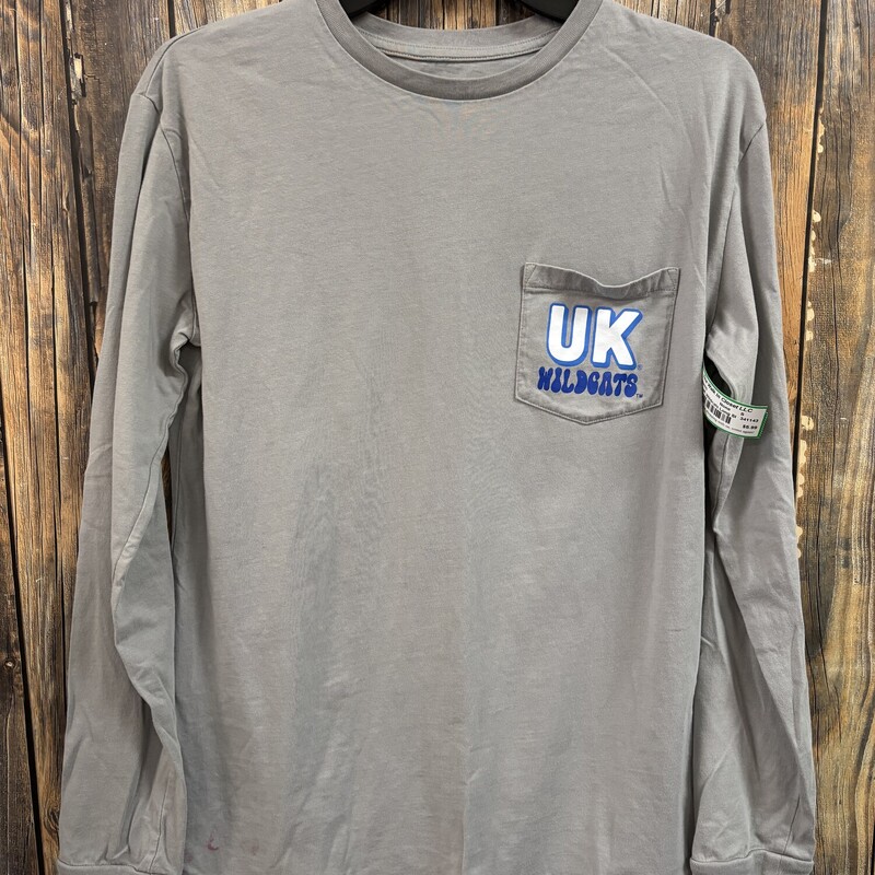 Grey UK Wildcats Long Sle, Size: S