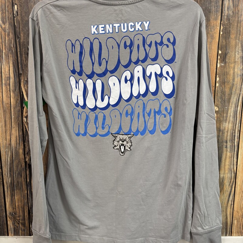Grey UK Wildcats Long Sle, Size: S