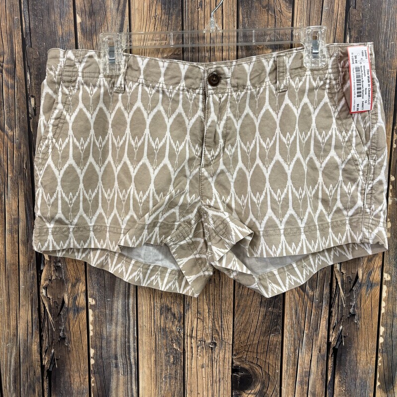 North Face Brown Diamond Shorts, Size: 10