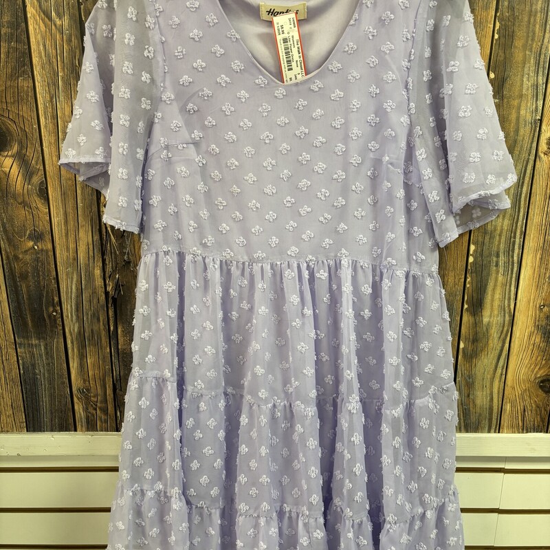 Lilac Flower Dress, Size: S