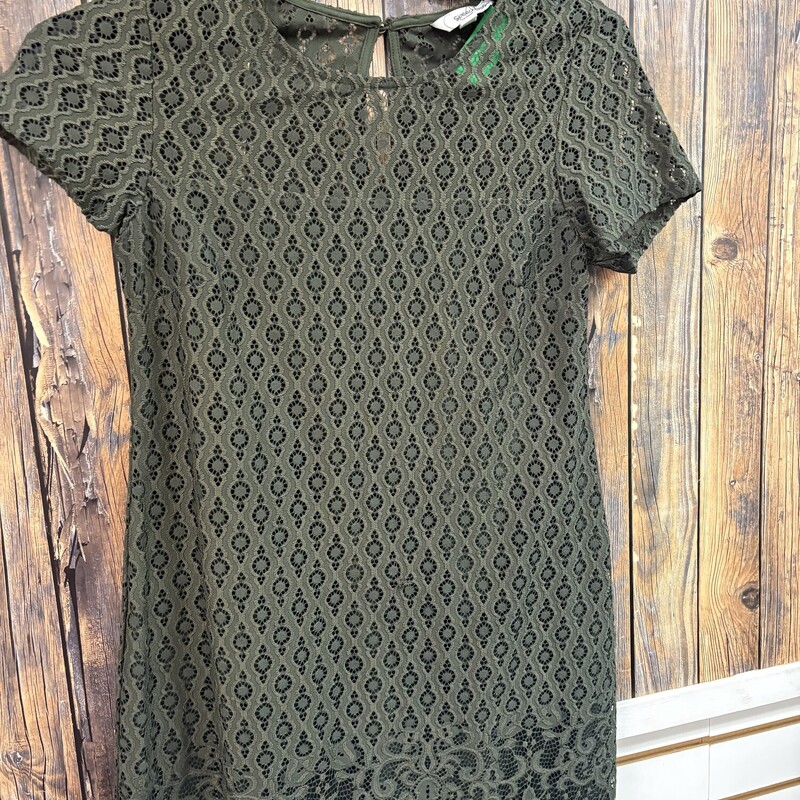 Green Knit Dress, Size: Small