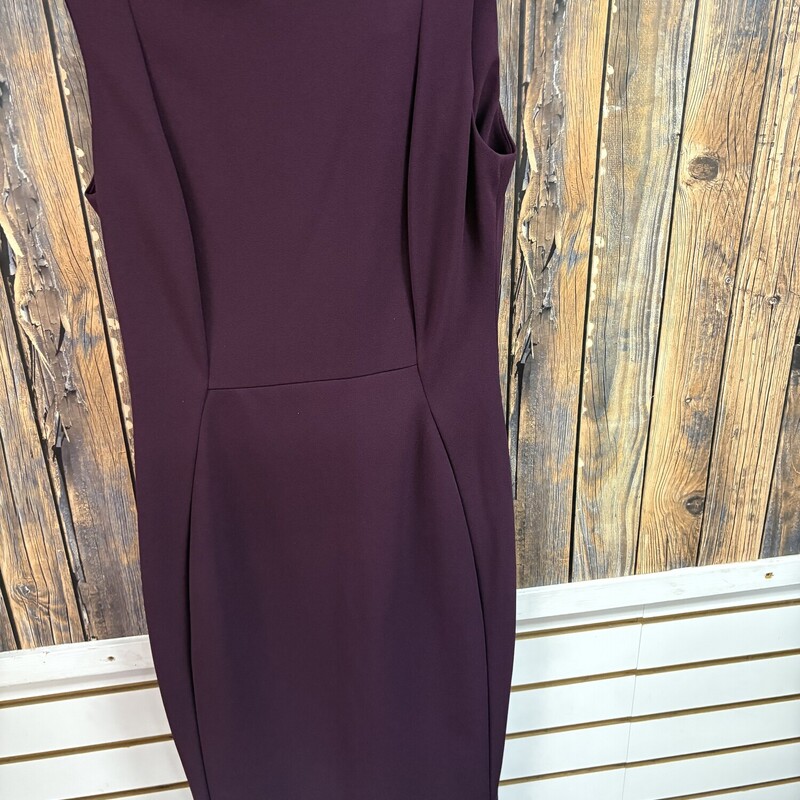 Purple Dress Calvin Klein, Size: 4