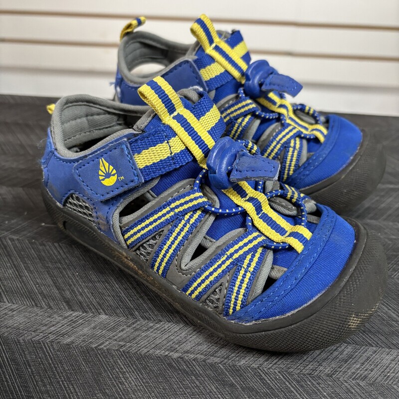 Blue & Grey Shoes, Size: 9