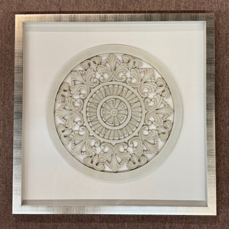 Framed Medallion Print