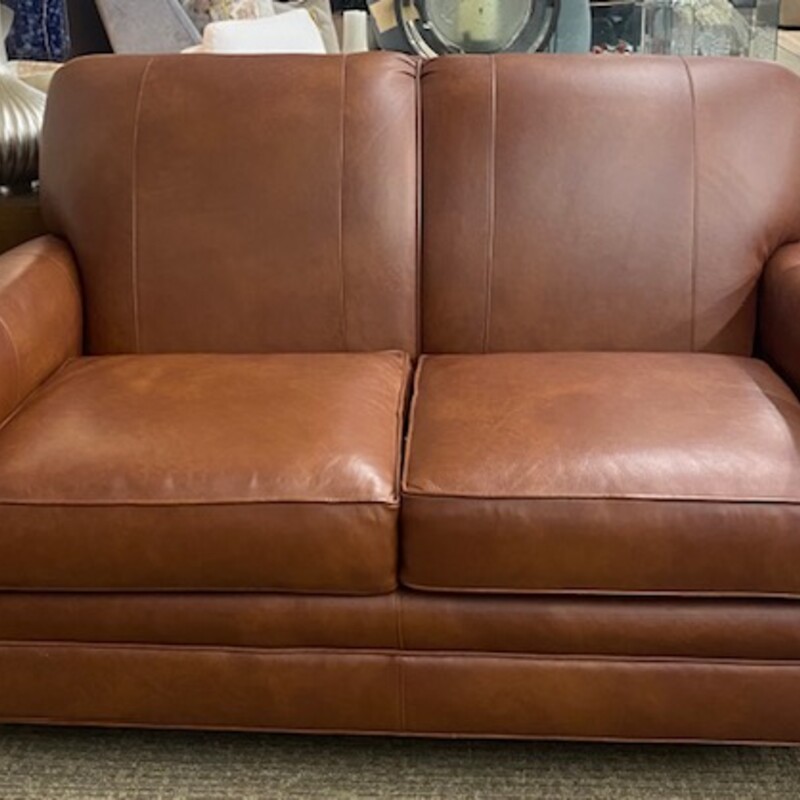 Smith Brothers Leather Loveseat
Brown Leather Removable Cushions
Size: 58x39x36H
American-Made Custom Furniture handcrafted in Berne, Indiana by skilled Amish artisans.
Built with hardwood maple, steel coil springs, and top-grain leather
Retail $4200
Matching Loveseat Sold Separately