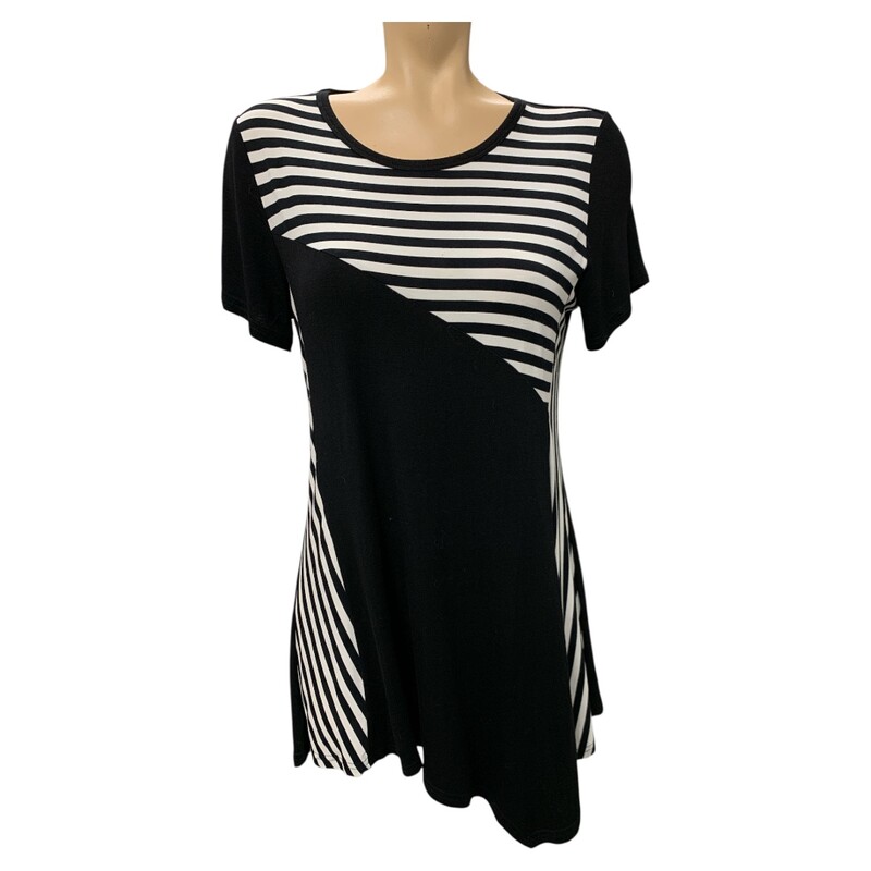 Red Coral Dress, Blk/Whi, Size: S