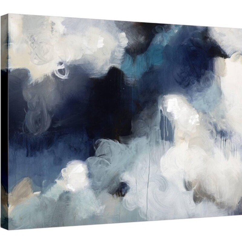 Blue Skies Stretched Canvas by Kari Taylor
Blue White Gray Size: 24 x 33H
Retails: $169