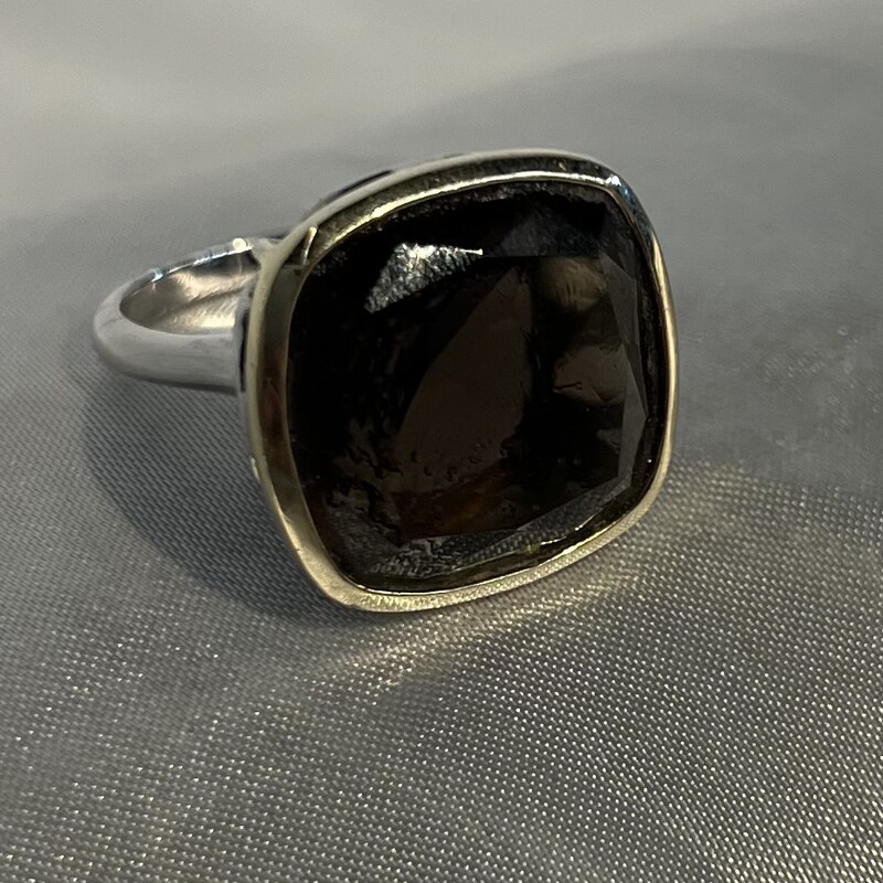 925 Effy Smoky Stone Ring