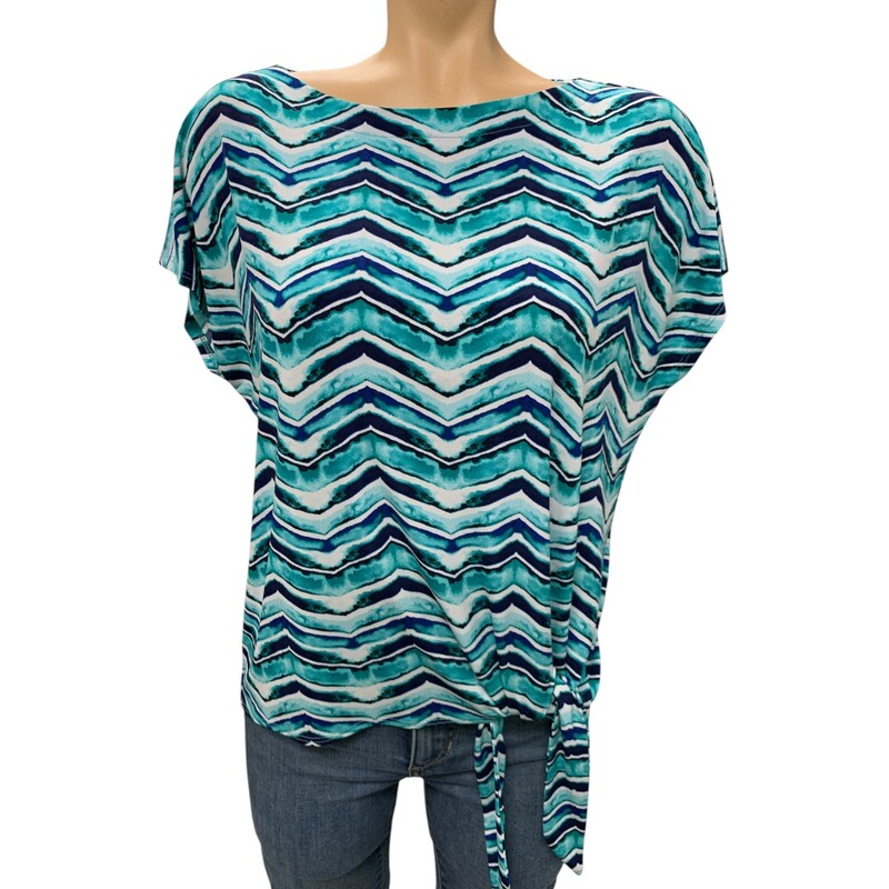 Laura, Blue/whi, Size: S