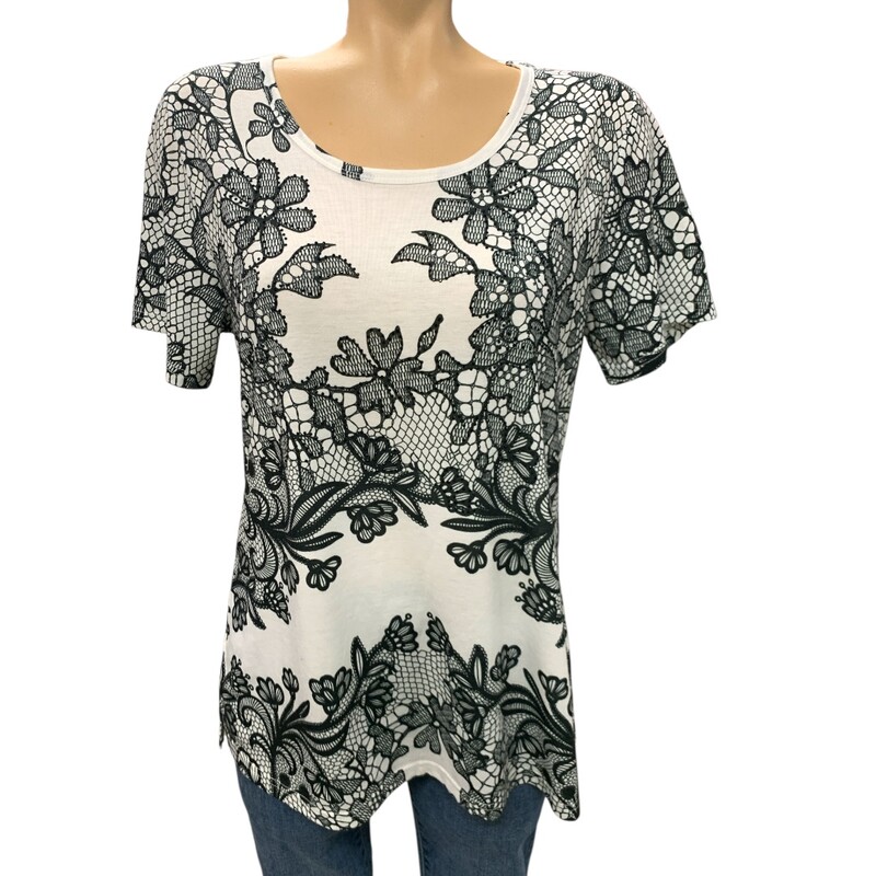 Today Designer, Blk/whi, Size: M