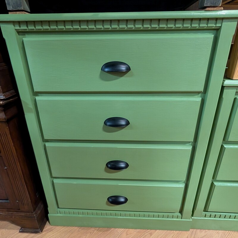 Green 4 Drawer