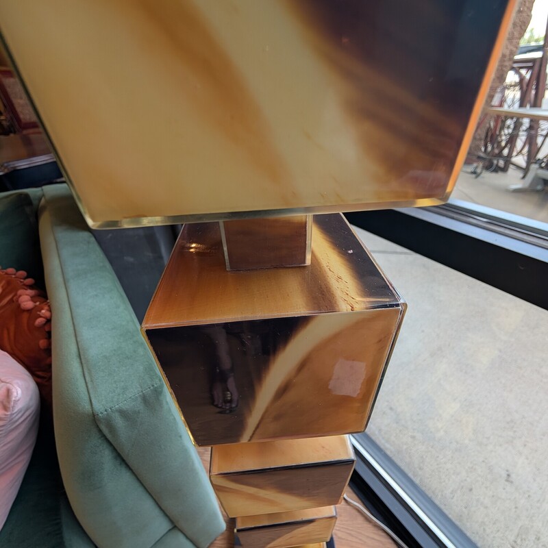 Jamie Young Faux Horn, Mod,  10 Cubes<br />
18 x 66 x 77h