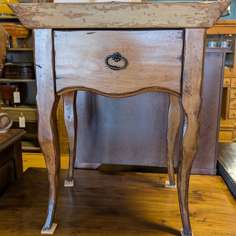 Tray Topped Side Table
