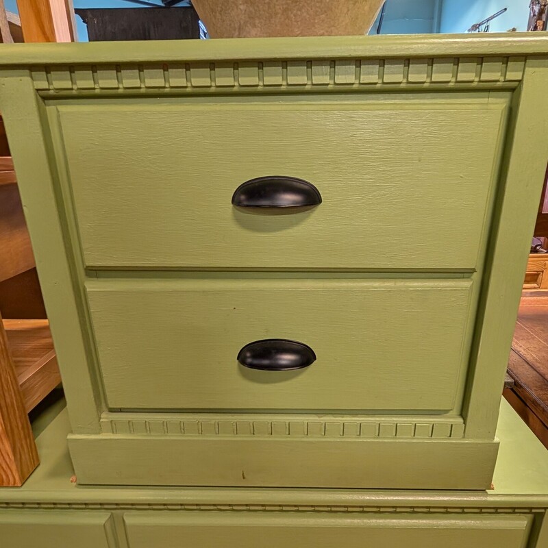 Green 2 Drawer