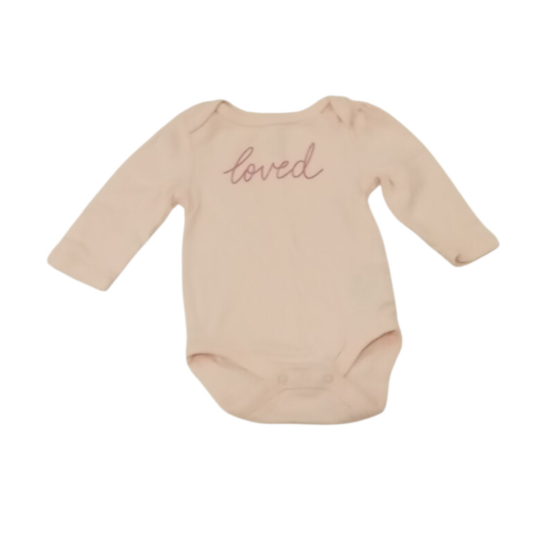 Long Sleeve Onesie: Loved