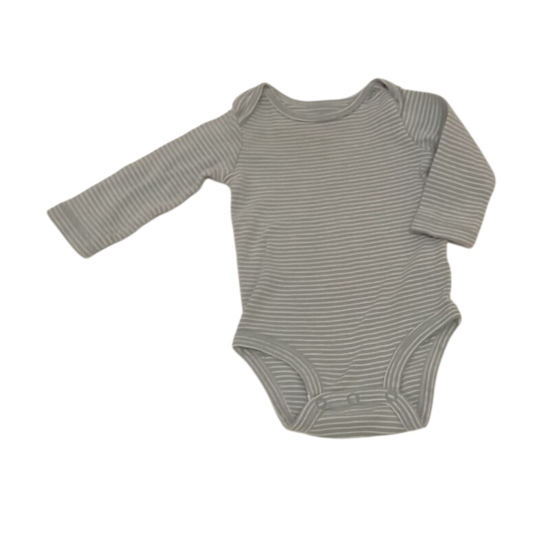 Long Sleeve Onesie: Blue