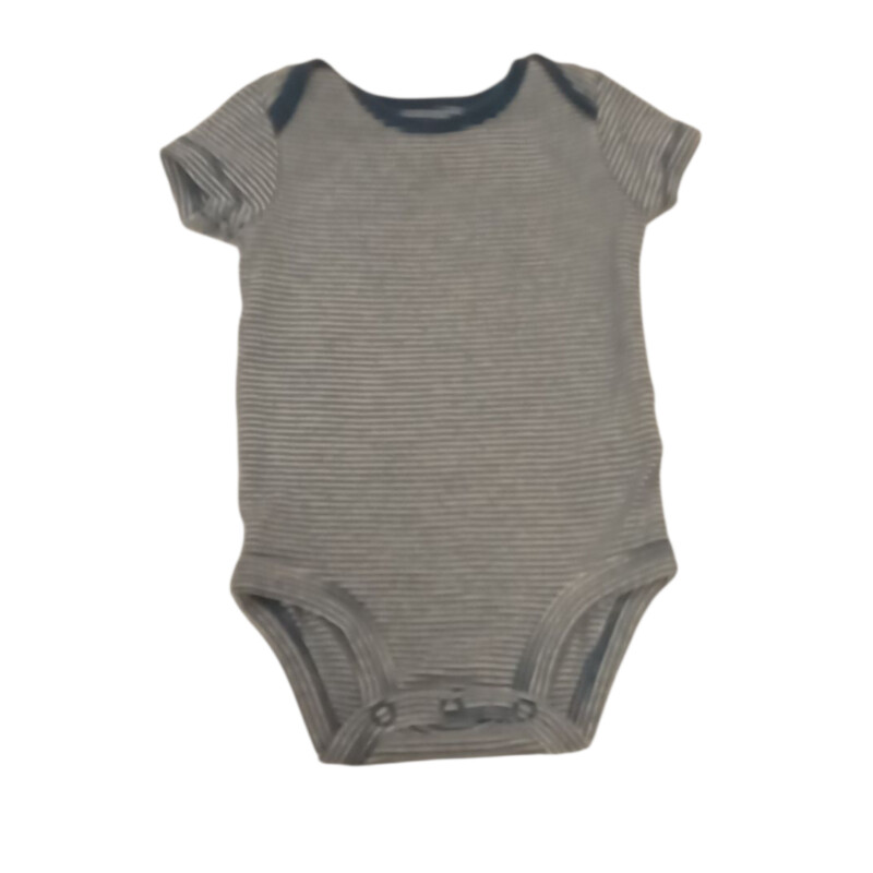 Onesie: Blue/White Stripe