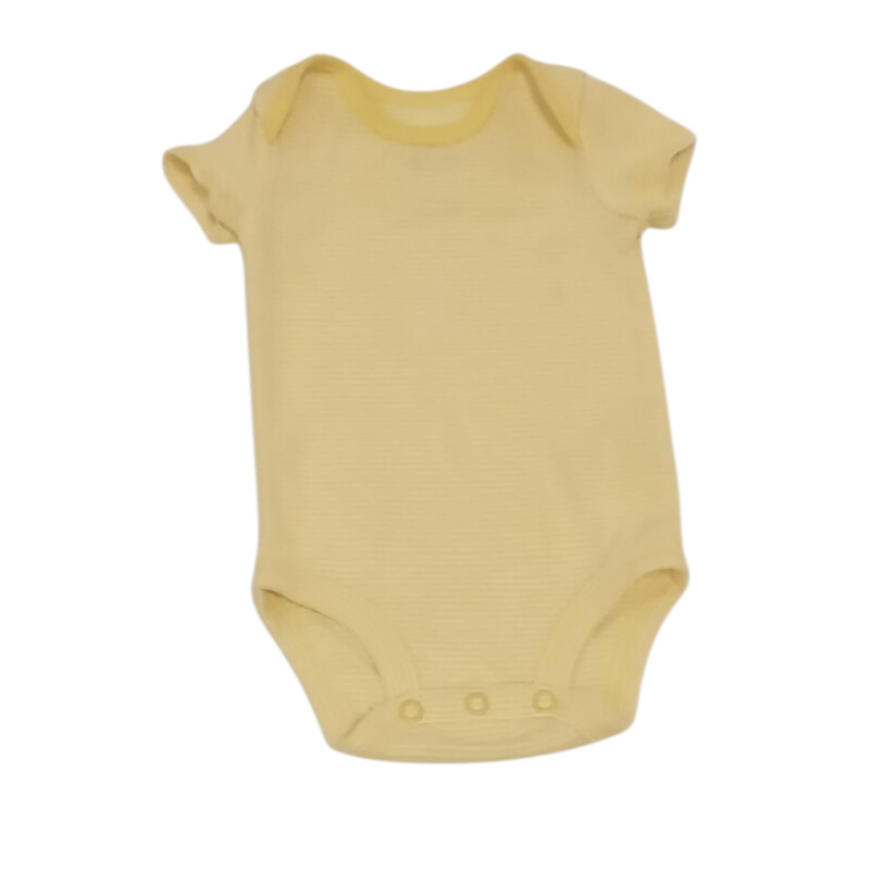 Onesie: Yellow/Wht Stipes