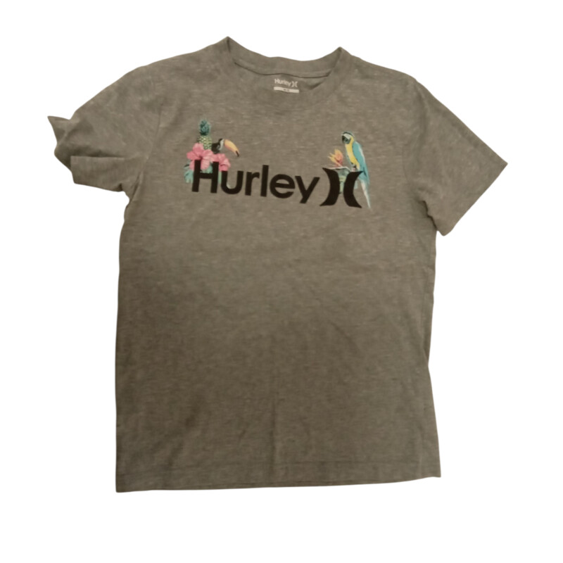 Shirt: Gray W/ Toucans