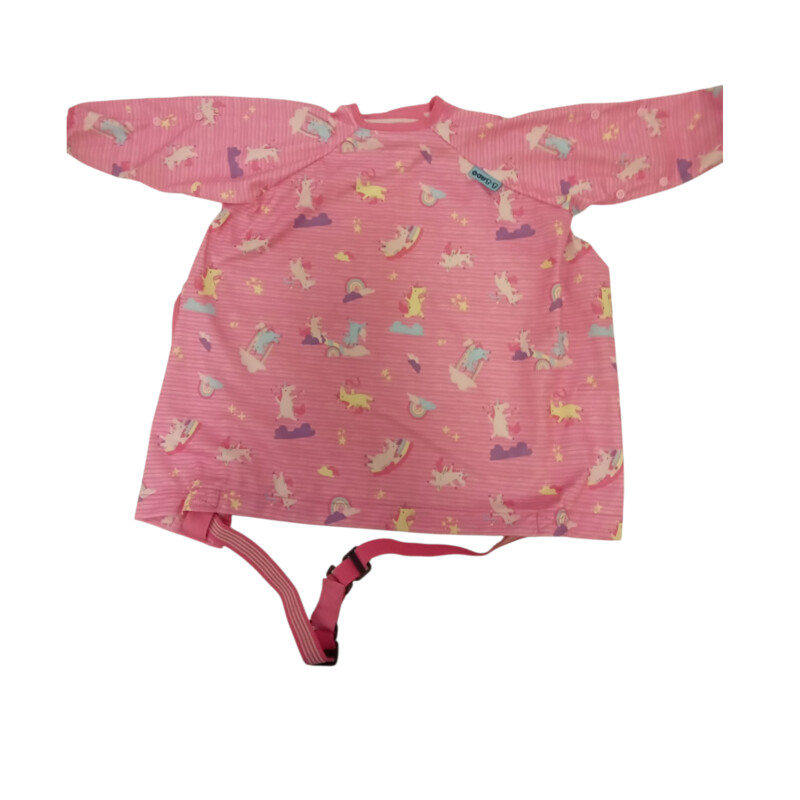 Toddler Art Bib: Unicorns
