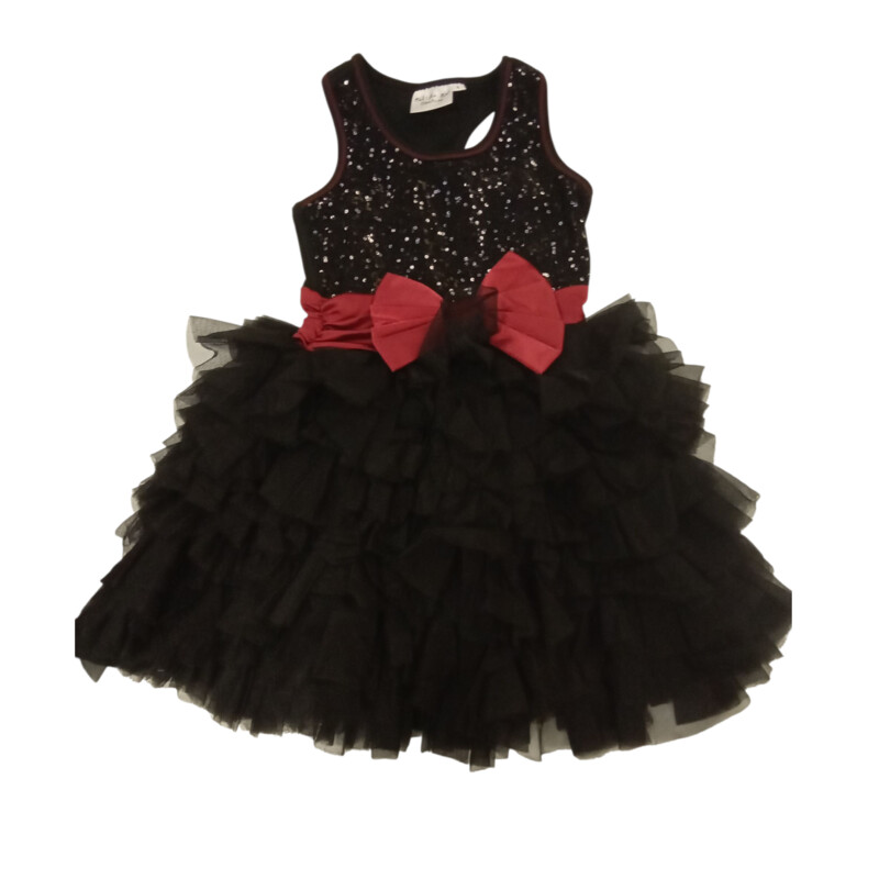Dress (black W/red Bow)