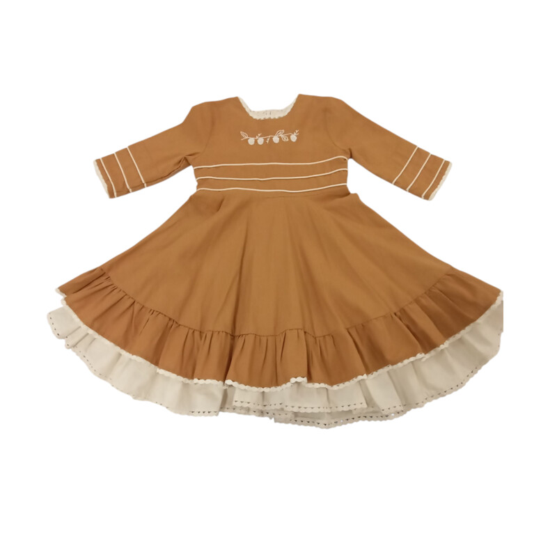 Ls Dress (mustard)